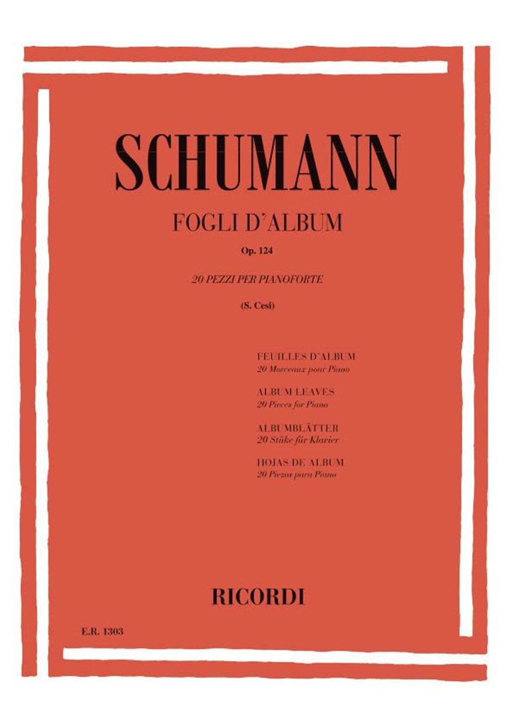 Fogli D' Album Op. 124